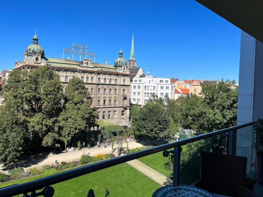 Apartment In Historical Center With Park View Plzeň Exteriér fotografie
